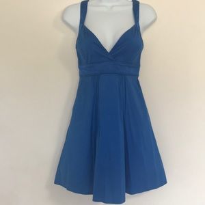 Marciano Royal blue mini dress with pockets!
